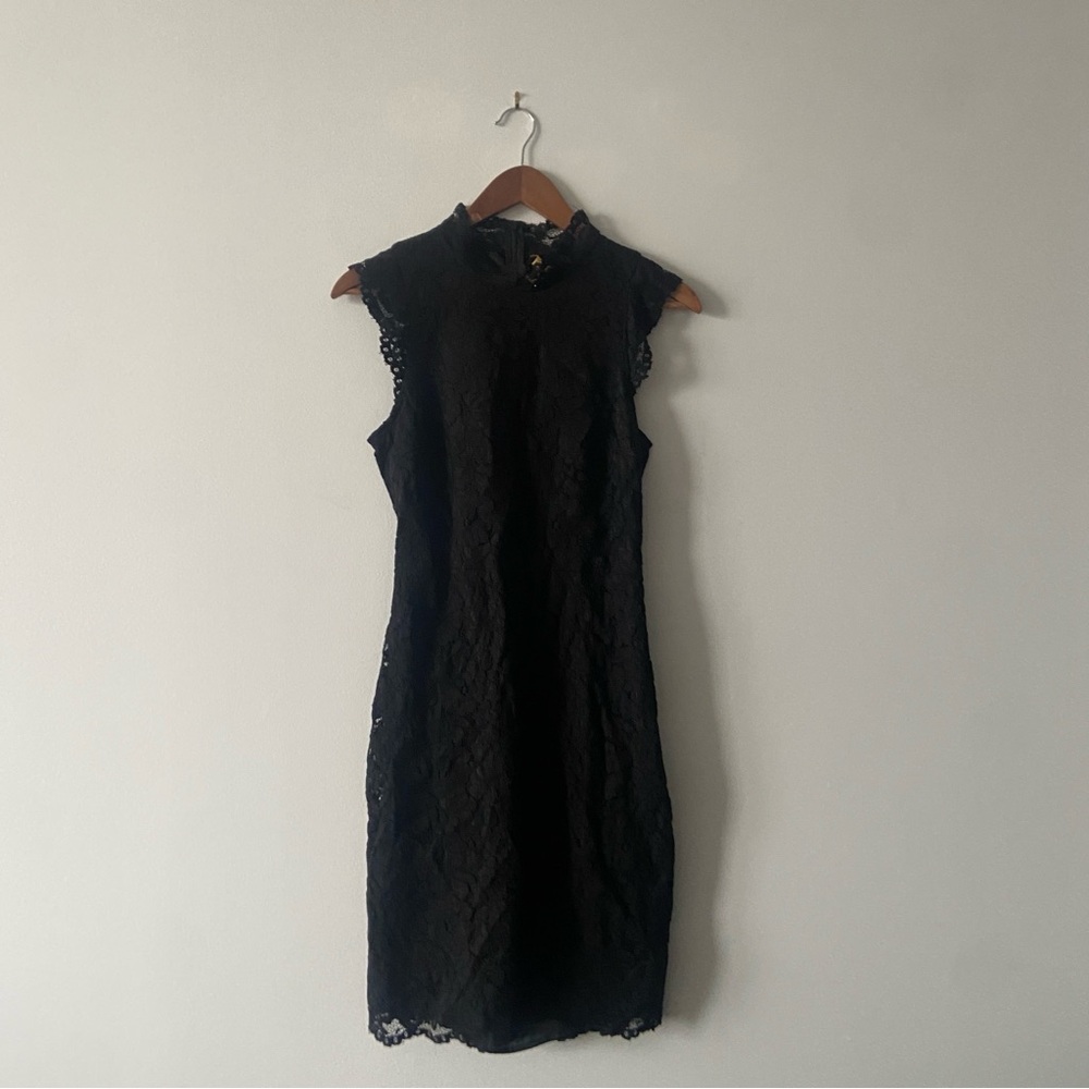 H&M Short Black Lace Dress